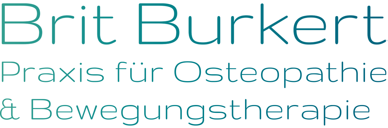 Brit Burkert, Osteopathie & Bewegungstherapie
